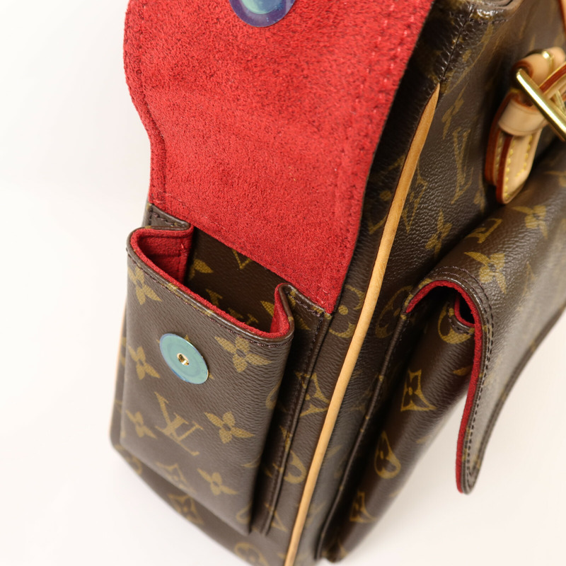 LOUIS VUITTON Monogram Multipli Cite金扣肩背袋-14