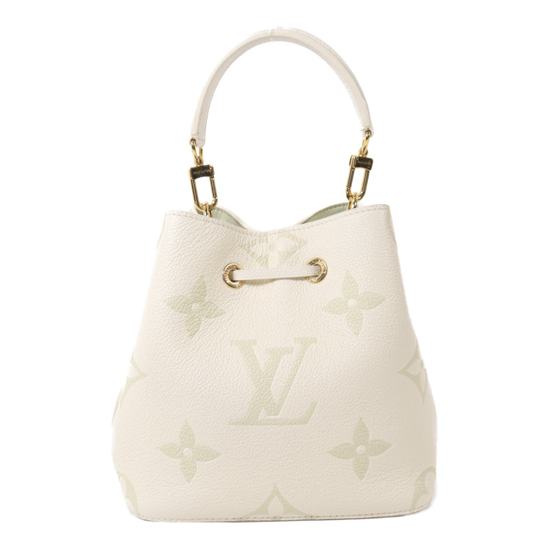 LOUIS VUITTON Monogram Empreinte Giant NeoNoe BB金扣手挽肩背兩用袋-1