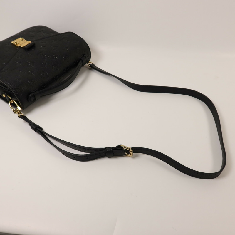 LOUIS VUITTON Monogram Empreinte Pochette Metis金扣手挽肩背兩用袋-6