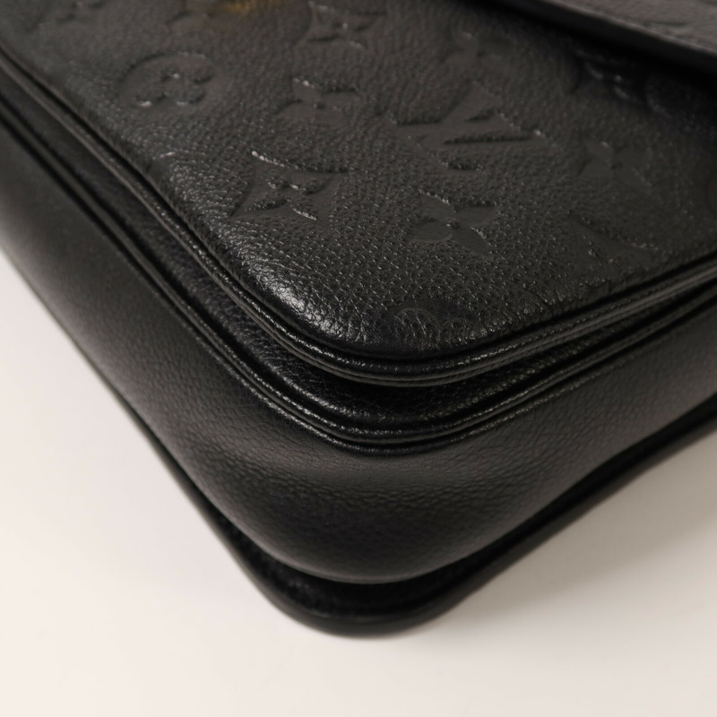 LOUIS VUITTON Monogram Empreinte Pochette Metis金扣手挽肩背兩用袋-9