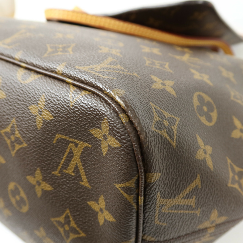 LOUIS VUITTON Monogram Neverfull MM金扣手挽袋-11