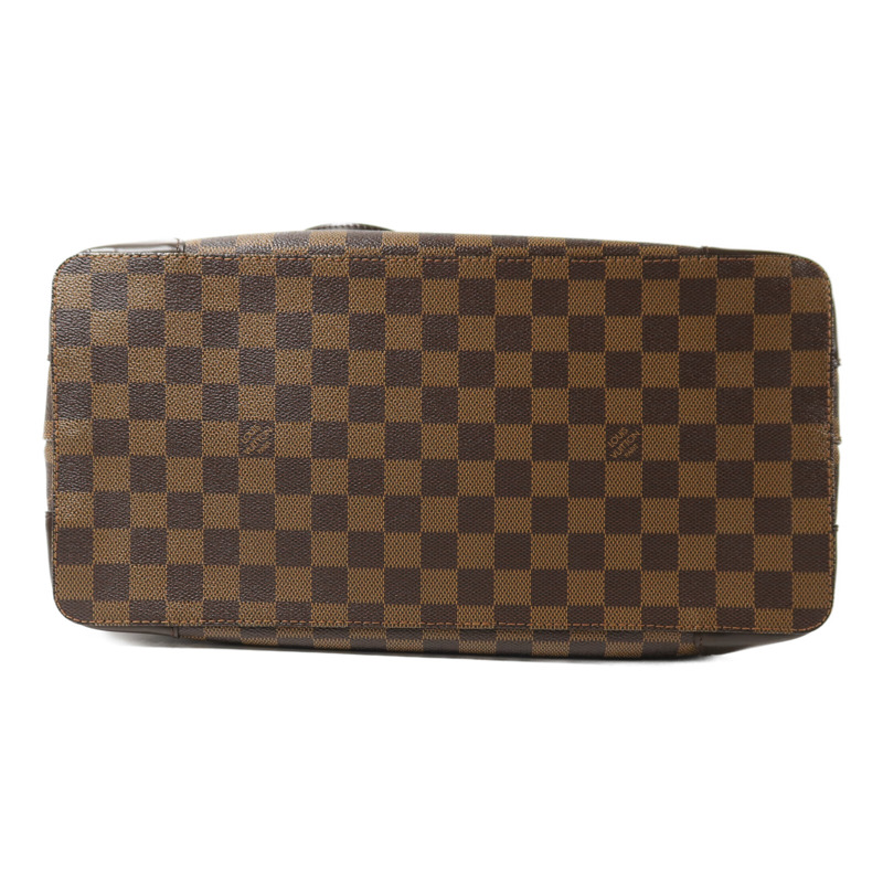 LOUIS VUITTON Damier Hampstead MM金扣手挽袋-3