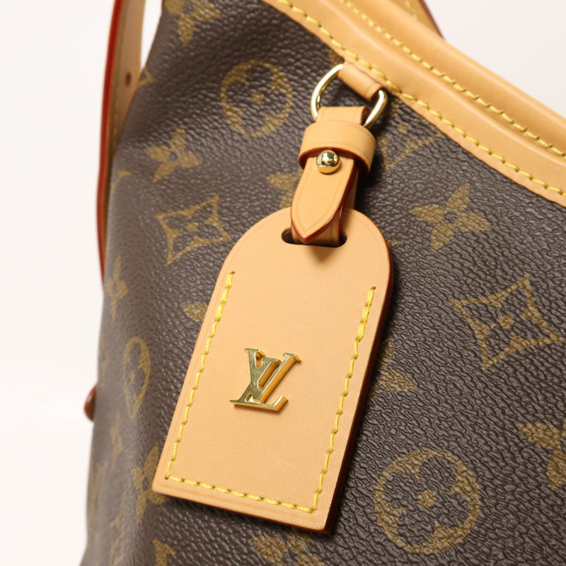 LOUIS VUITTON Monogram Carry All PM金扣肩背袋-12