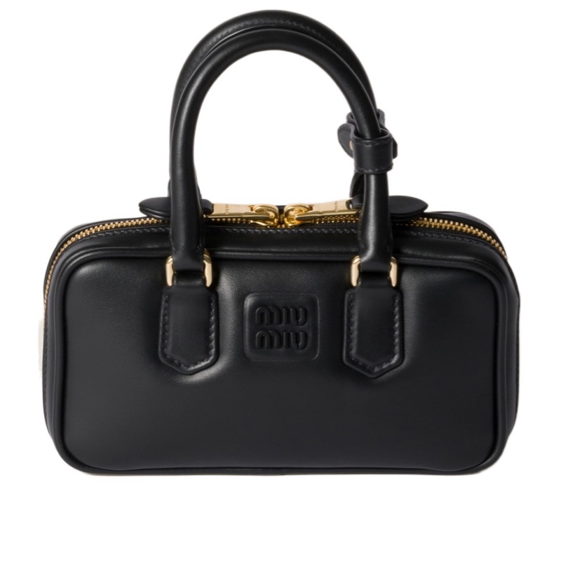 Miu Miu 女士 Arcadie 皮革迷你包均碼碼MINI、19cm*5cm*10cm-0