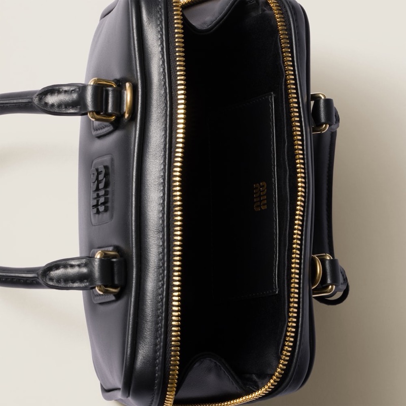 Miu Miu 女士 Arcadie 皮革迷你包均碼碼MINI、19cm*5cm*10cm-2