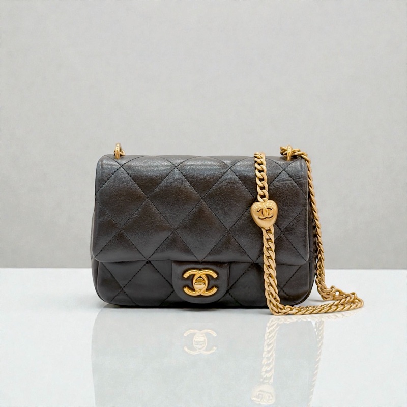 莉亞精品♡Chanel 愛心調節扣20cm 二手美包-0