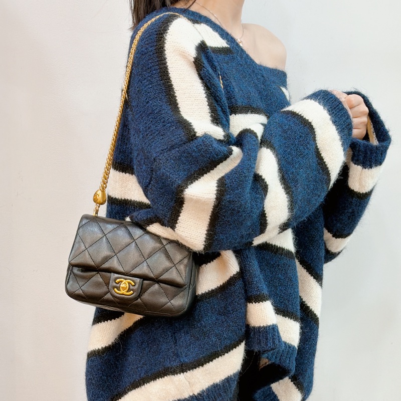 莉亞精品♡Chanel 愛心調節扣20cm 二手美包-1