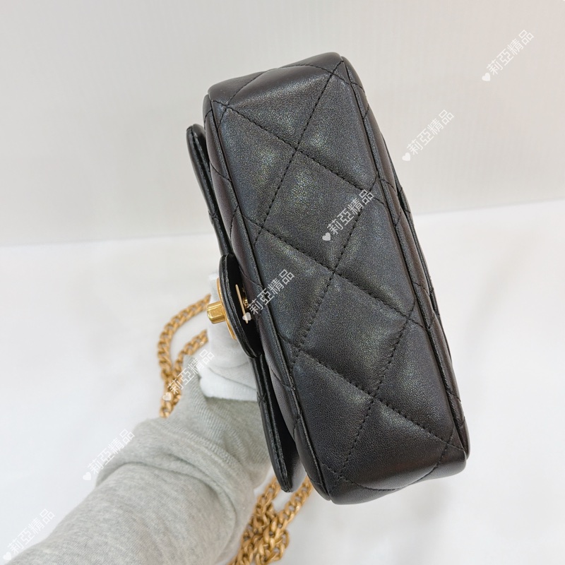 莉亞精品♡Chanel 愛心調節扣20cm 二手美包-5