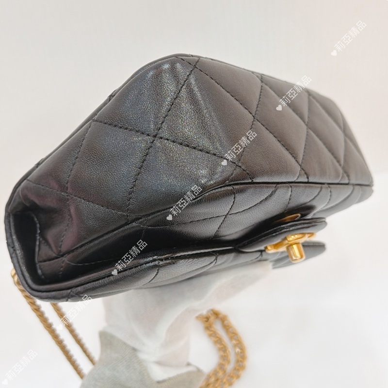 莉亞精品♡Chanel 愛心調節扣20cm 二手美包-8