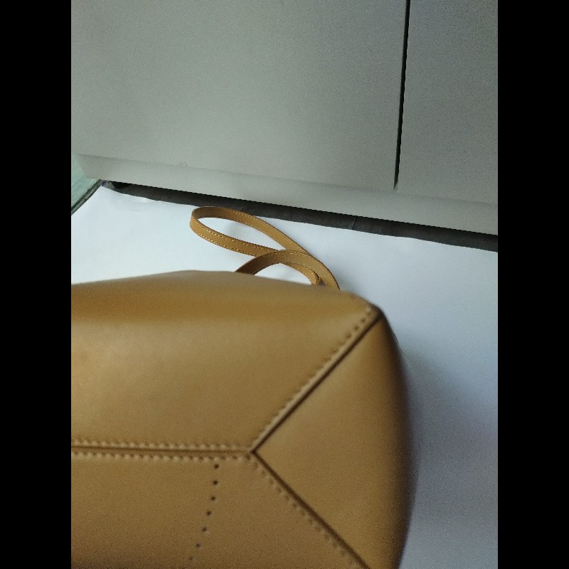 LOEWE 駝皮限定金銀刺蝟托特包 puzzle tote 小-12