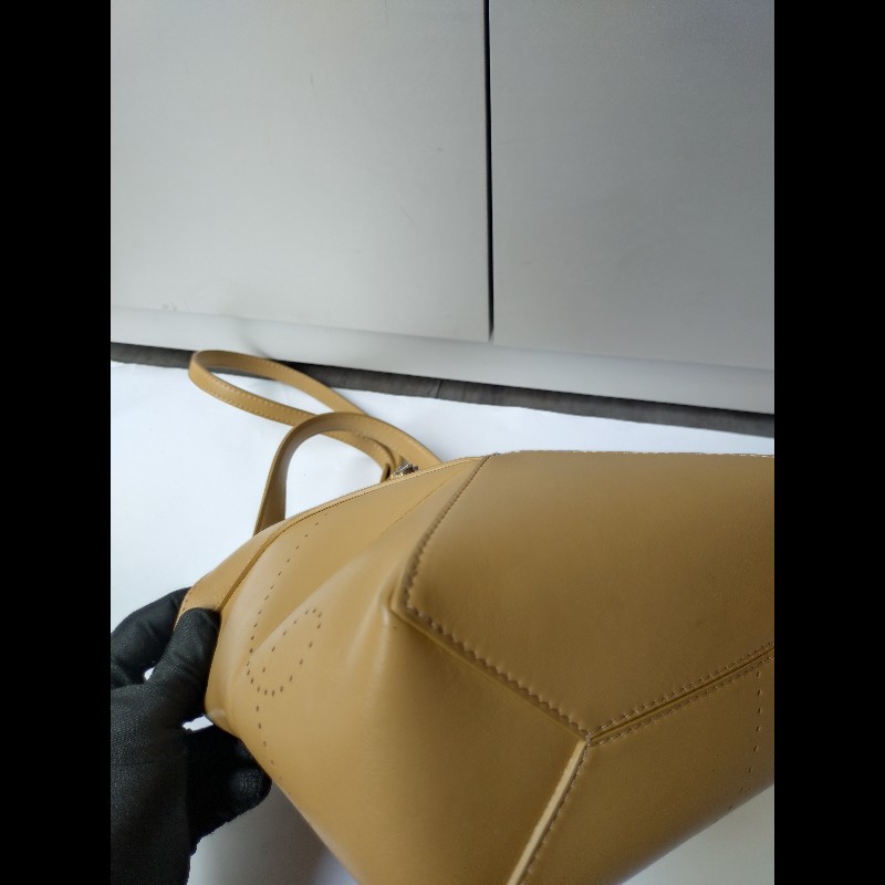 LOEWE 駝皮限定金銀刺蝟托特包 puzzle tote 小-17