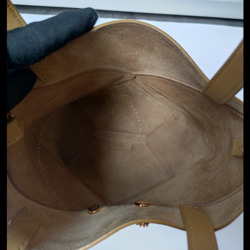 LOEWE 駝皮限定金銀刺蝟托特包 puzzle tote 小-18