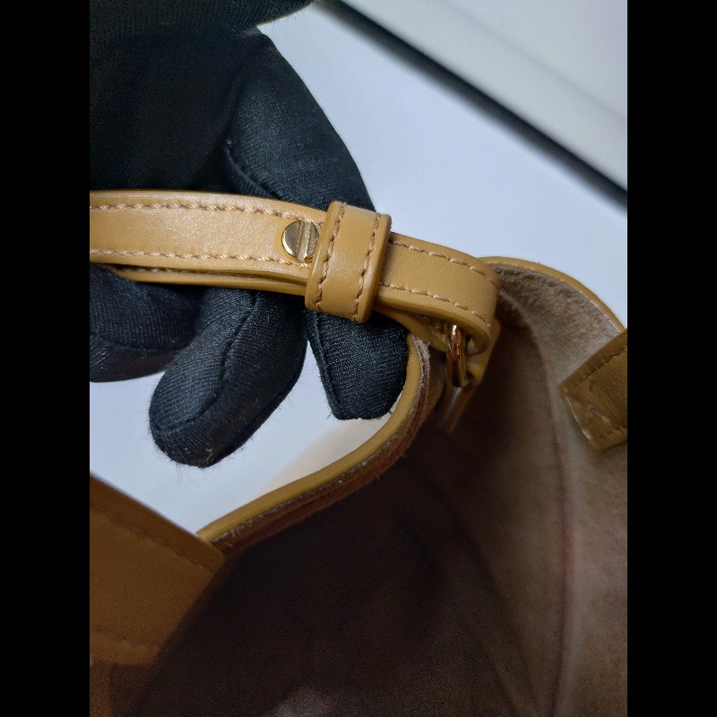 LOEWE 駝皮限定金銀刺蝟托特包 puzzle tote 小-24