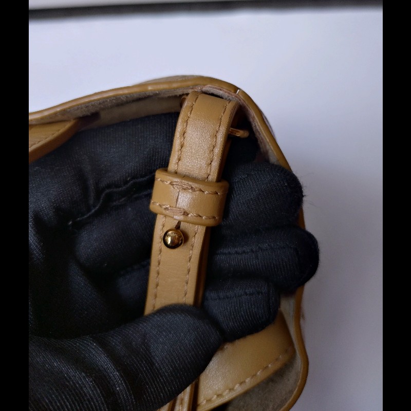 LOEWE 駝皮限定金銀刺蝟托特包 puzzle tote 小-32