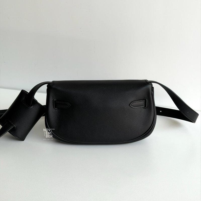 99新🆕 全配有購證🙌🏻 Hermès 愛馬仕 Kelly Moove 黑色金釦-7