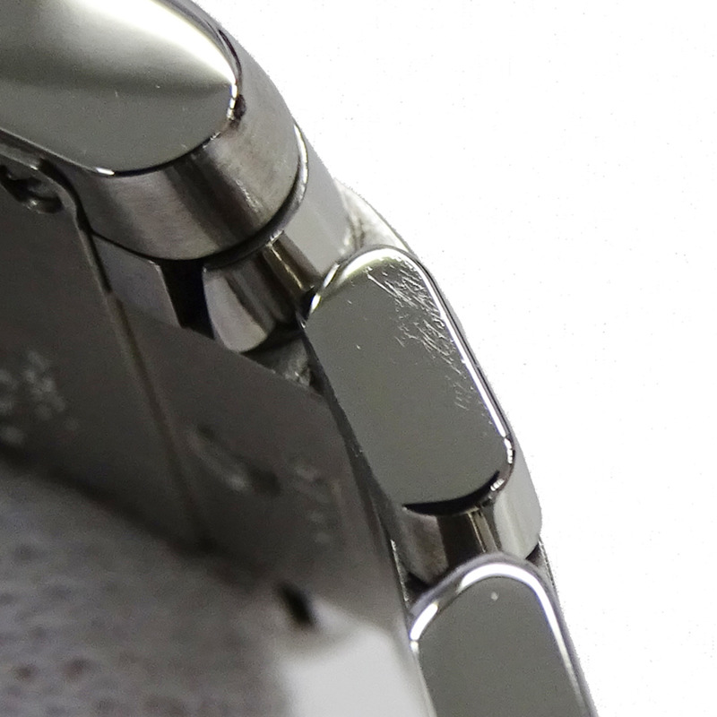 卡地亞 Tank Française 女士腕錶，小號，亞洲專供，石英機芯，不鏽鋼，W51026Q3，銀/黑色，拋光-12