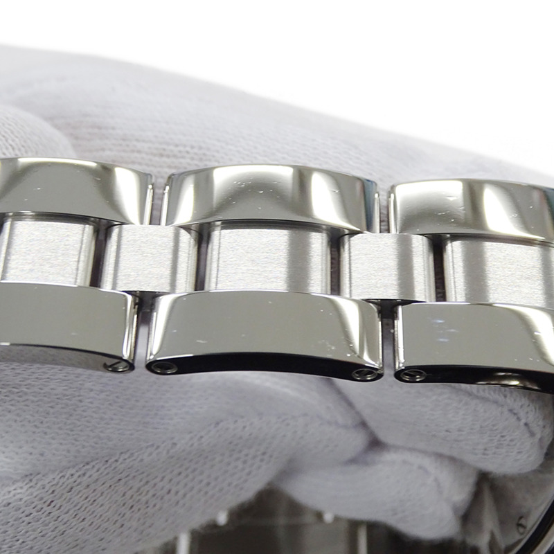 卡地亞男士 Roadster LM 腕錶，帶日期顯示，自動上鍊機芯，精鋼錶殼，型號 W62025V3，可更換錶帶，拋光銀色-8