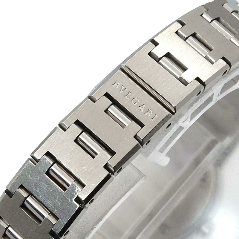 寶格麗 BB23SS 女士腕錶，日期顯示，黑色石英錶-5