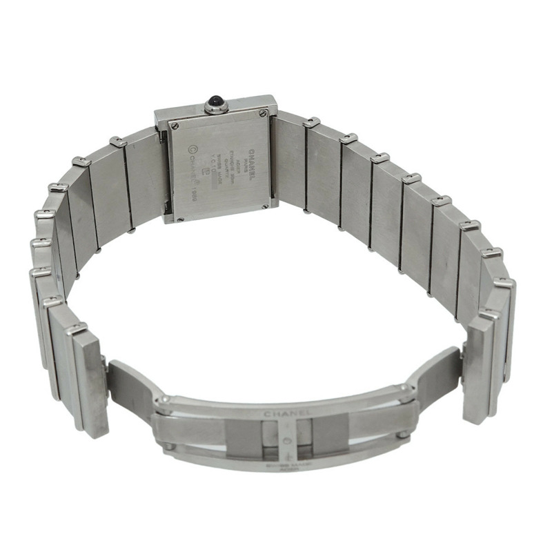 香奈兒 Mademoiselle H0830 女士黑色石英腕錶-3