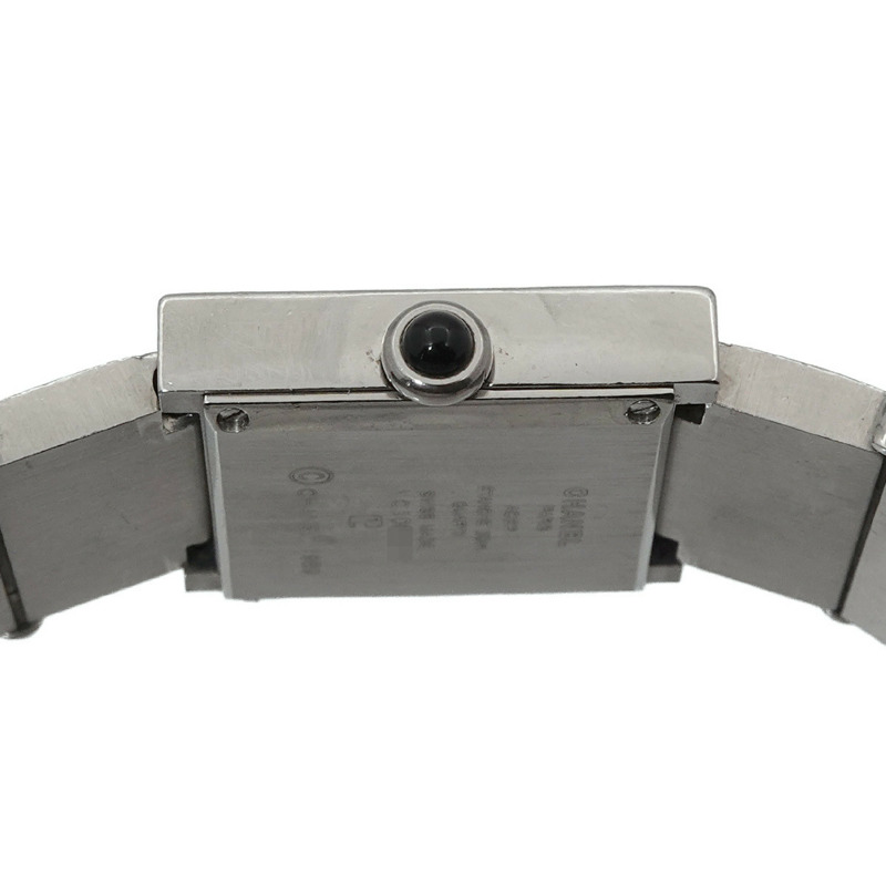 香奈兒 Mademoiselle H0830 女士黑色石英腕錶-4