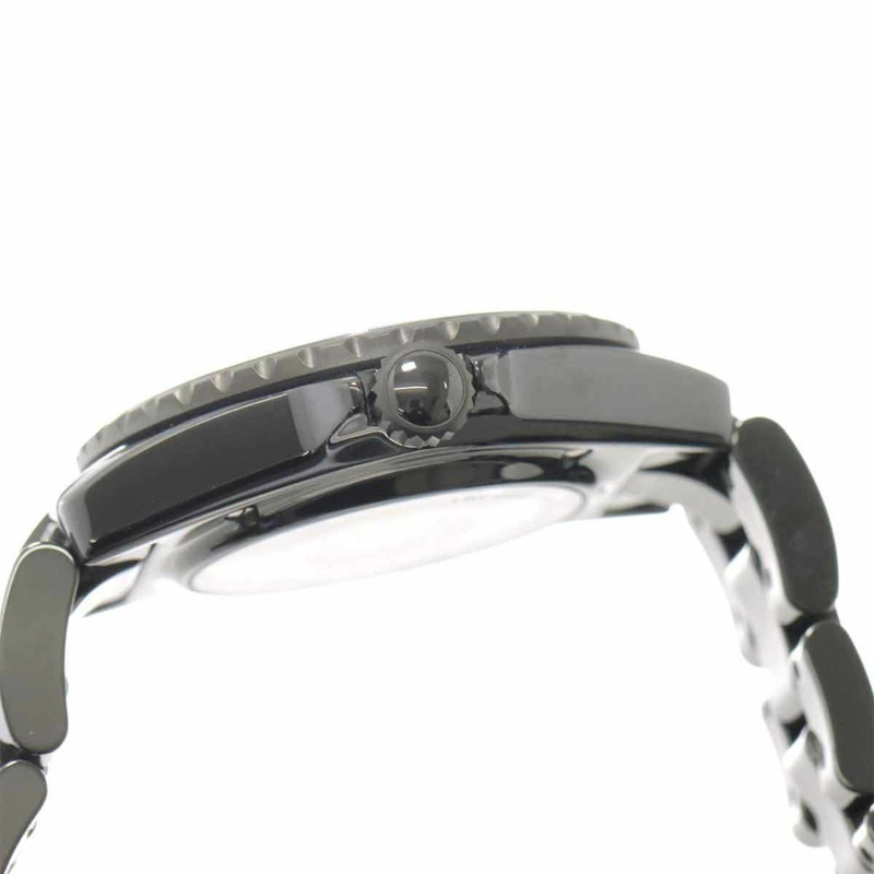 香奈兒 J12 38毫米 Wanted de H7418 男士腕錶，黑色陶瓷錶殼，日期顯示，自動上鍊-5