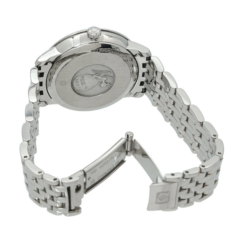 歐米茄 (OMEGA) DeVille Prestige 424 10 33 20 55 002 女士腕錶，帶日期顯示，鑲嵌6顆鑽石，白色錶殼，自動上鍊機芯-3