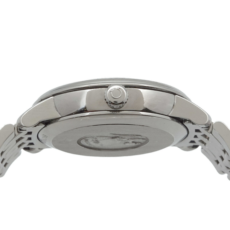 歐米茄 (OMEGA) DeVille Prestige 424 10 33 20 55 002 女士腕錶，帶日期顯示，鑲嵌6顆鑽石，白色錶殼，自動上鍊機芯-4