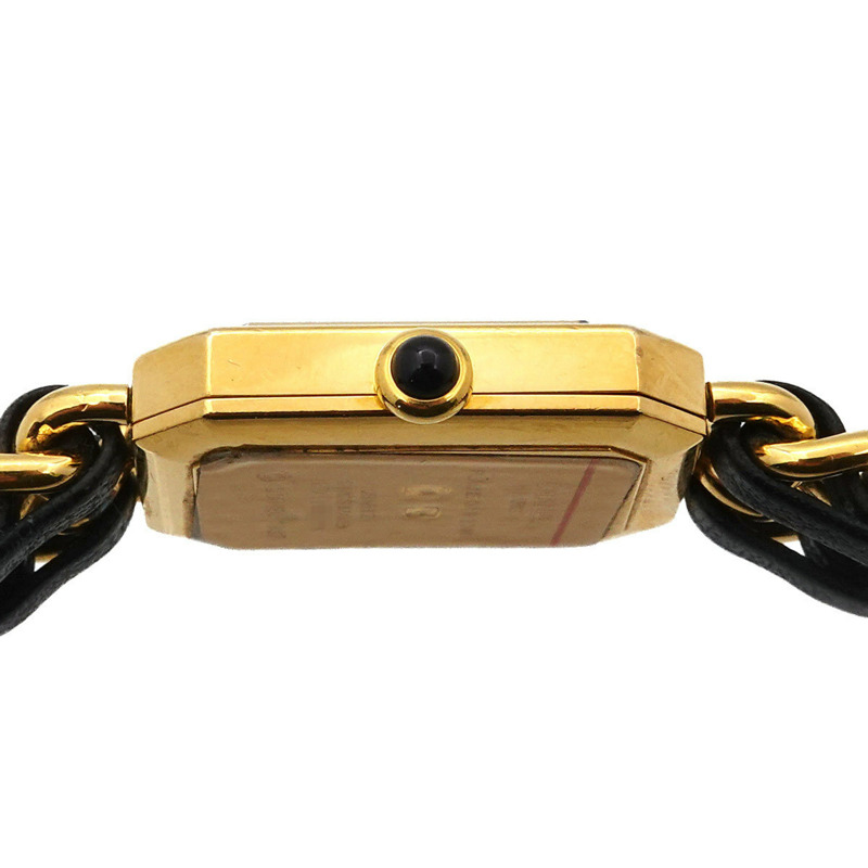 香奈兒 Premiere 女士腕錶，L 碼，H0001，黑金配色，石英機芯-4