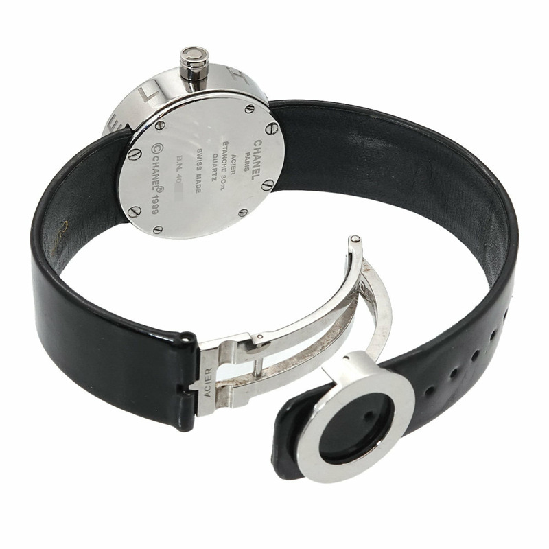 香奈兒 La Ronde H0579 女士黑色石英腕錶-3