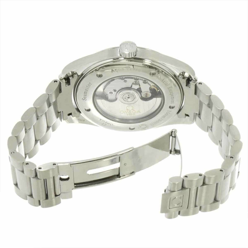 歐米茄海馬系列Aqua Terra 2502 33男士腕錶，附日期顯示，銀色，自動機械錶-4