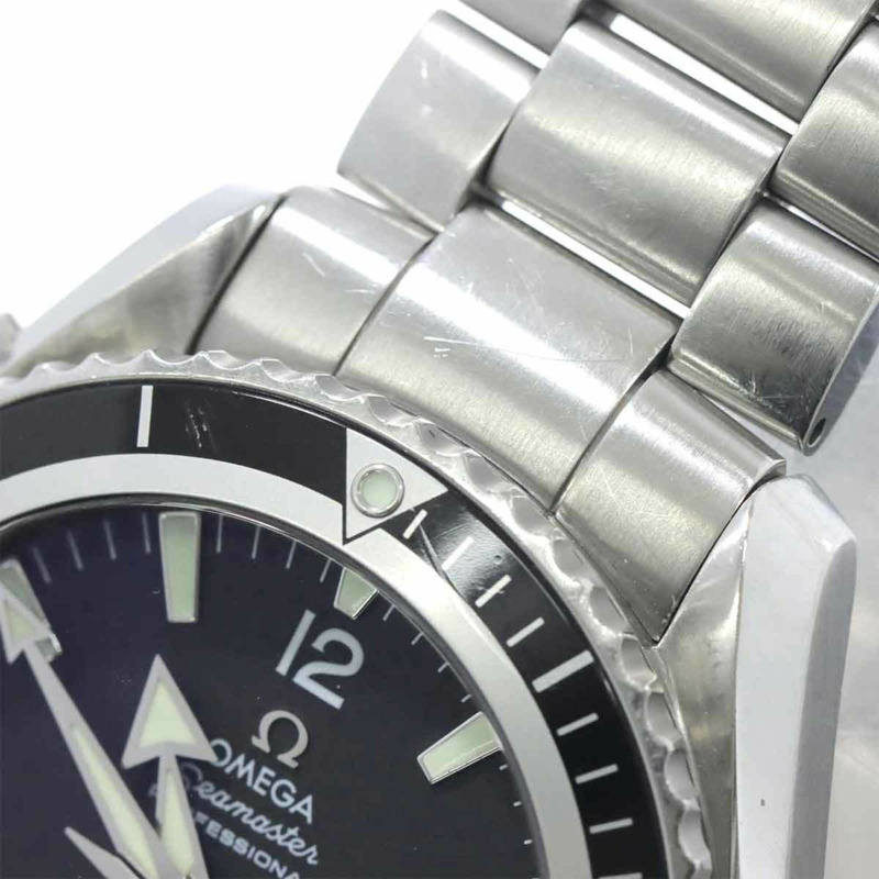 歐米茄海馬系列海洋宇宙2200 50男士腕錶，附日期顯示，黑色，自動機械錶-7