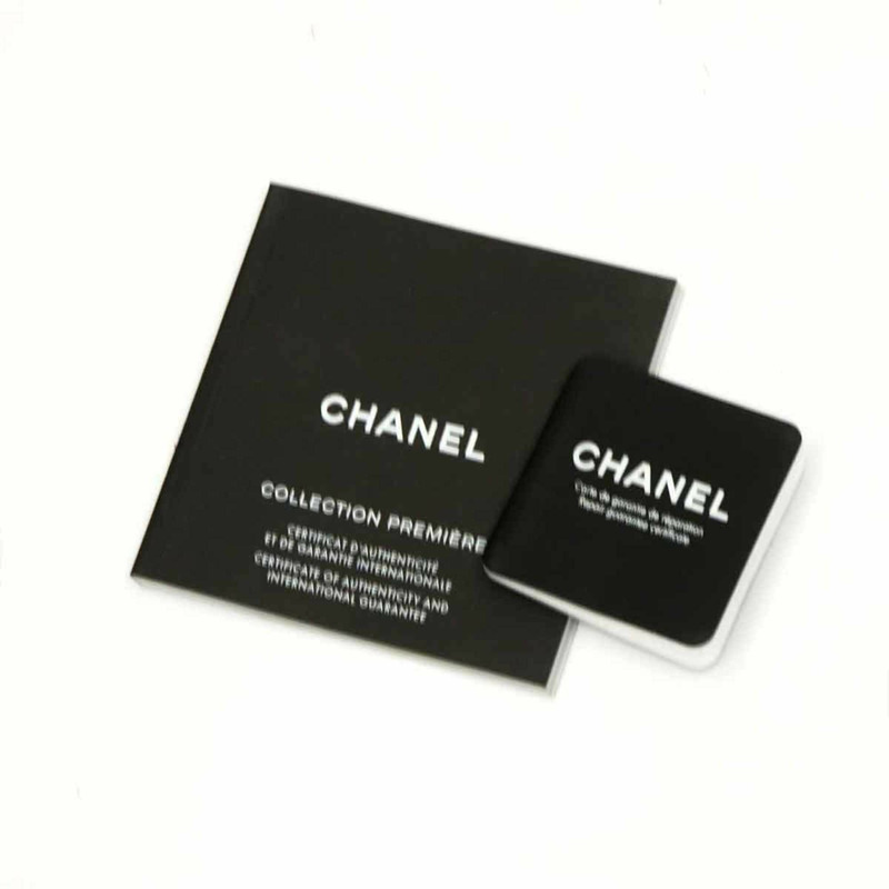 香奈兒 Premiere H2434 鑲鑽錶圈女錶，鑲嵌 4 顆鑽石，黑色橡膠錶帶，石英機芯-1