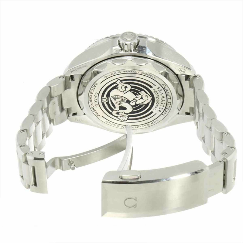 歐米茄海馬系列海洋宇宙6000公尺超深潛水錶 215 30 46 21 03 001 男士腕錶 藍色自動機械錶-4