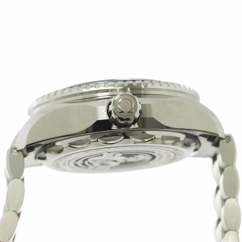 歐米茄海馬系列海洋宇宙6000公尺超深潛水錶 215 30 46 21 03 001 男士腕錶 藍色自動機械錶-5