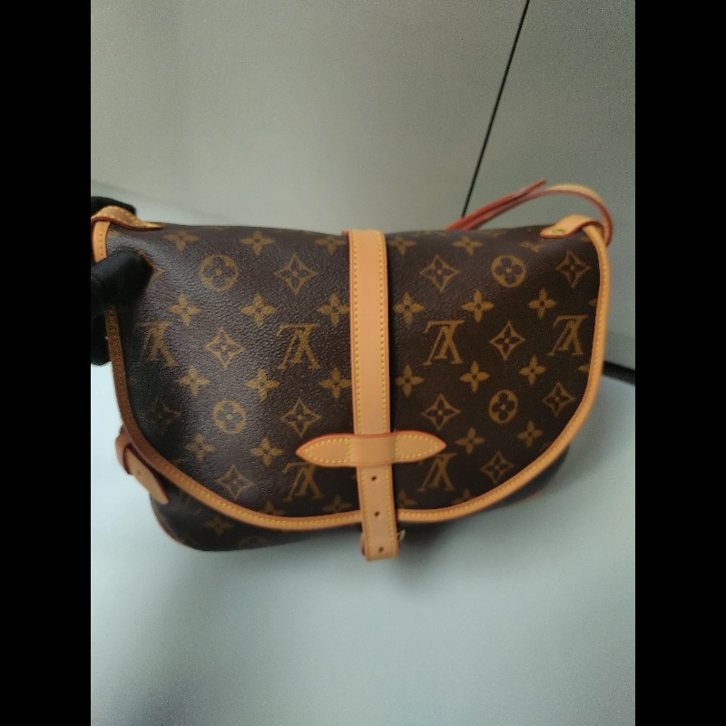 LV 老花小號雙馬鞍包-2