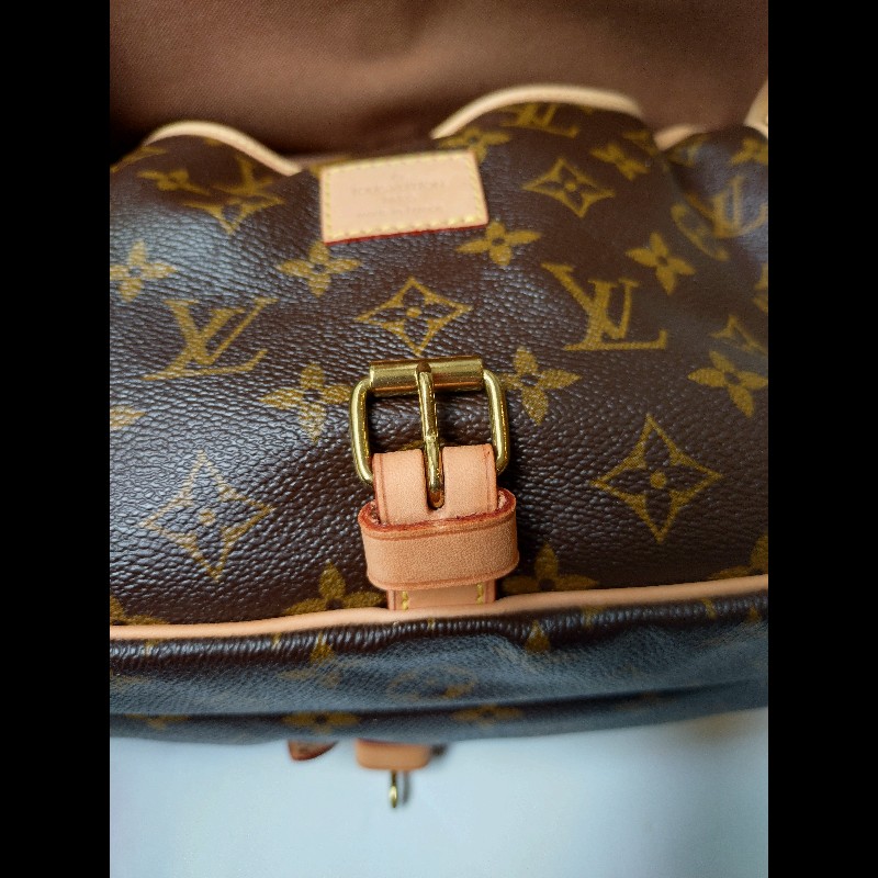 LV 老花小號雙馬鞍包-12