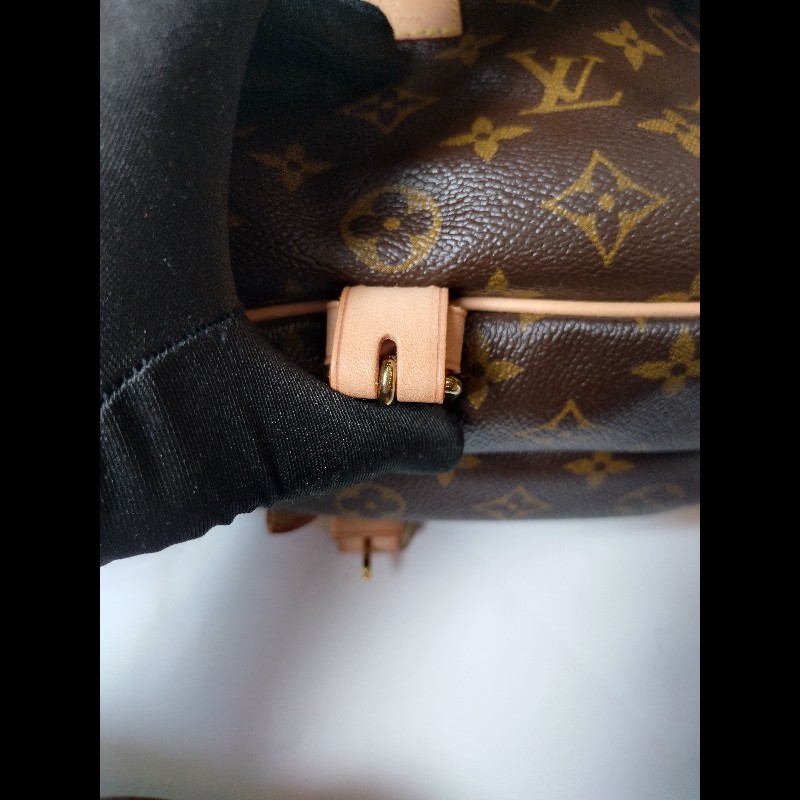 LV 老花小號雙馬鞍包-19