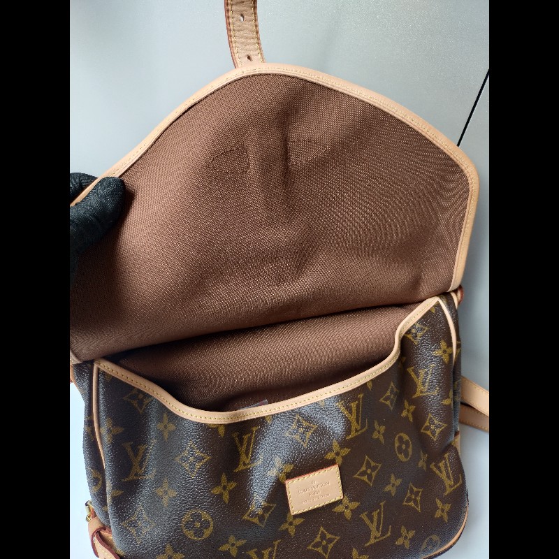 LV 老花小號雙馬鞍包-21