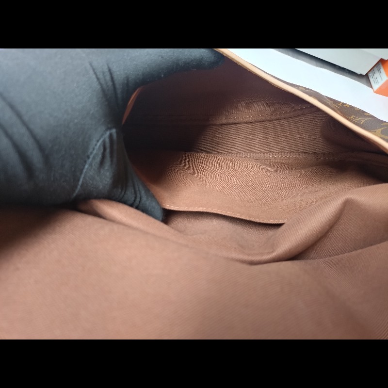 LV 老花小號雙馬鞍包-25