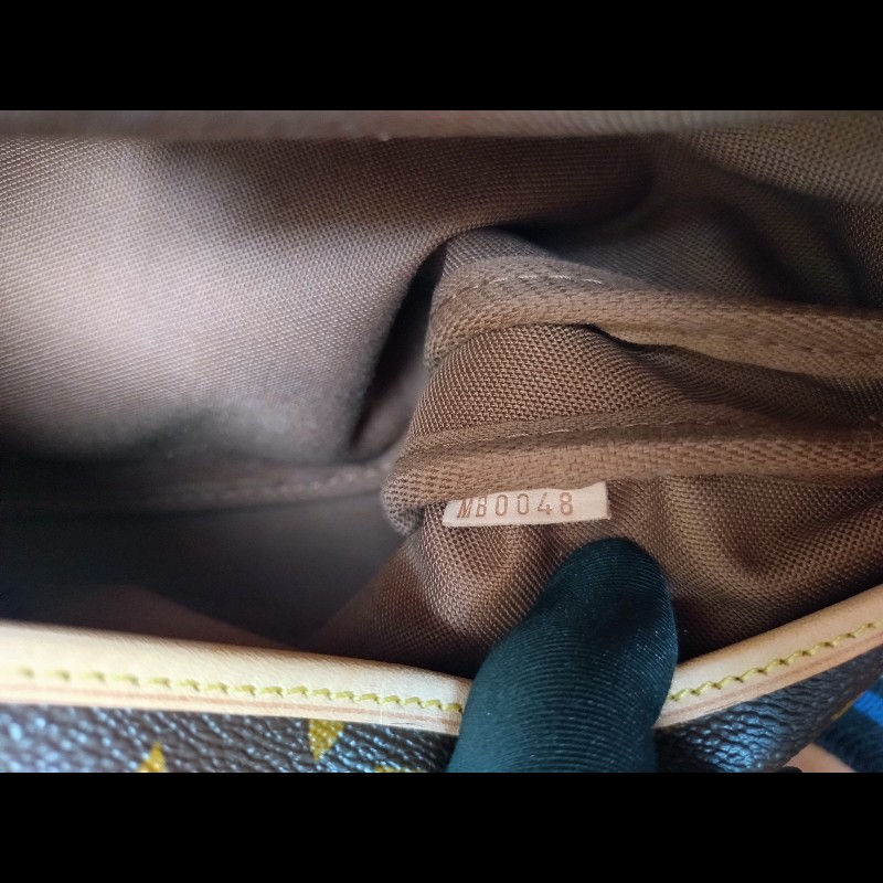 LV 老花小號雙馬鞍包-28