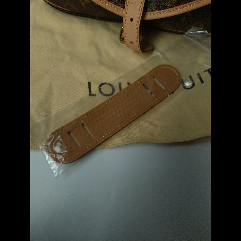 LV 老花小號雙馬鞍包-34