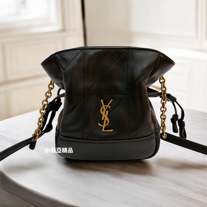 莉亞精品♡ YSL mini jamie水桶 二手美包-0