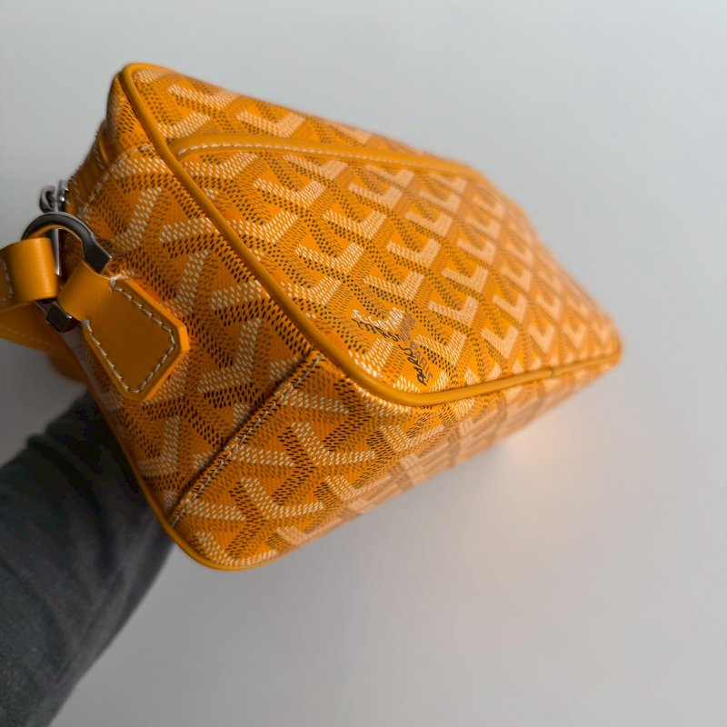 招財黃💛 99新🆕 Goyard 戈雅 Cap-Vert PM Bag 相機包 黃色-13