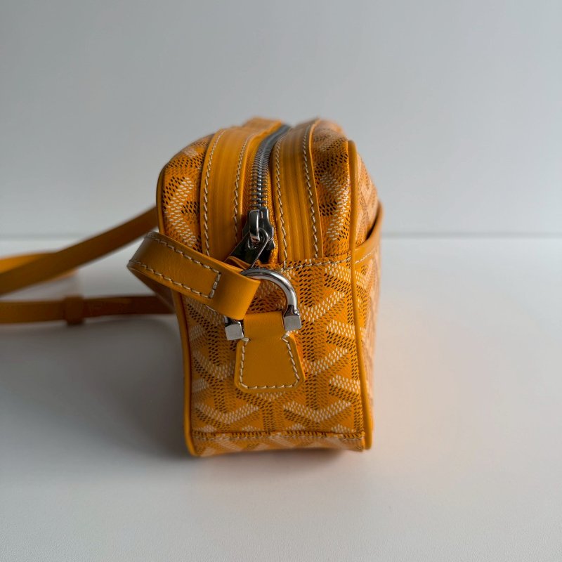 招財黃💛 99新🆕 Goyard 戈雅 Cap-Vert PM Bag 相機包 黃色-14