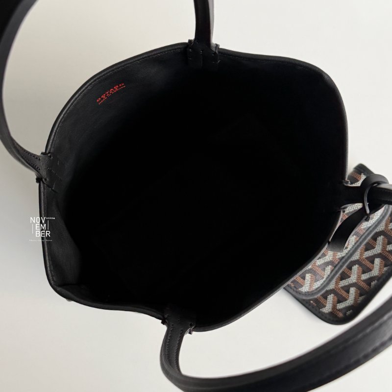 小可愛🖤 閒置新有購證🙌🏻 Goyard 戈雅 mini tote bag 黑色-3