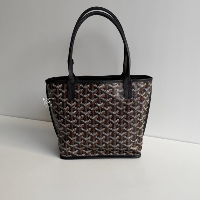 小可愛🖤 閒置新有購證🙌🏻 Goyard 戈雅 mini tote bag 黑色-5