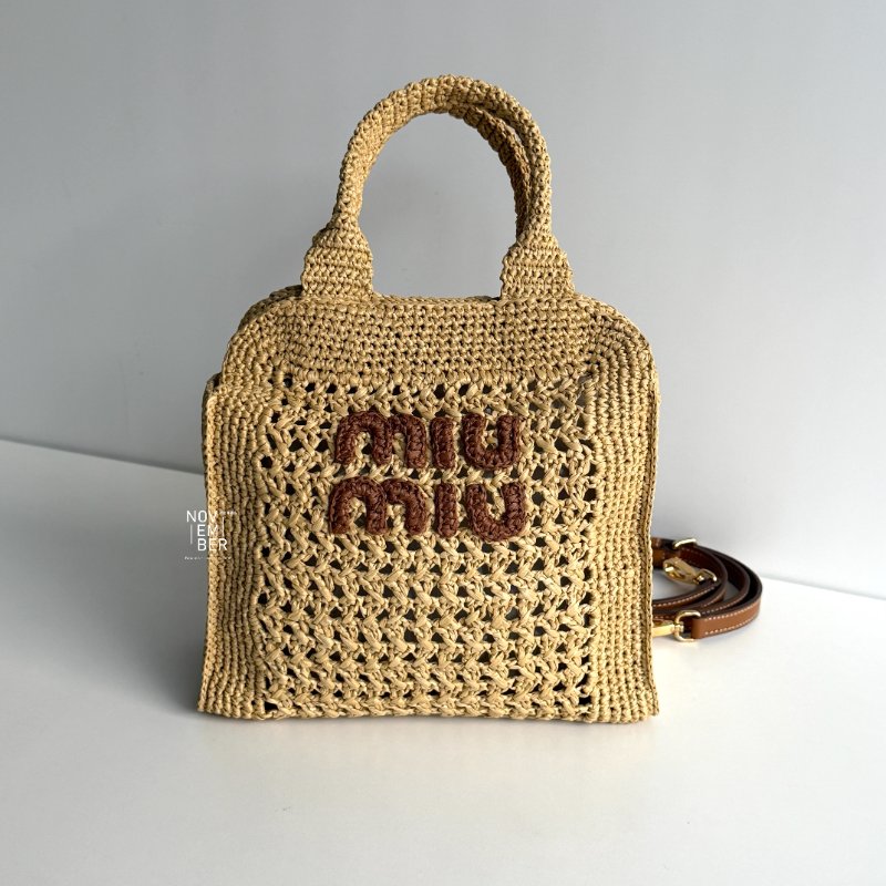 99新🆕 Miu Miu 編織托特包-0