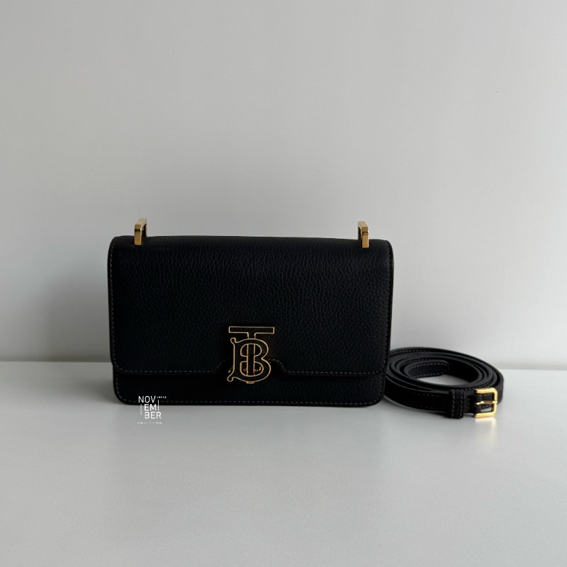 95新有購證🔖 Burberry 寶柏麗 TB 鎖釦包-0