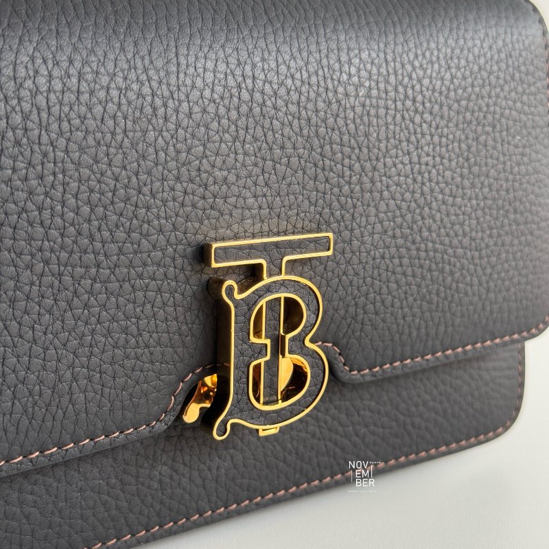 95新有購證🔖 Burberry 寶柏麗 TB 鎖釦包-3