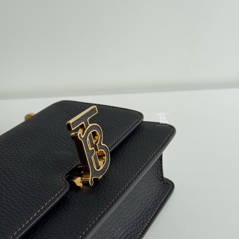 95新有購證🔖 Burberry 寶柏麗 TB 鎖釦包-4